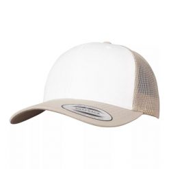 Retro Trucker Cap. Brązowe czapki i kapelusze damskie FLEXFIT, bez wzorów, retro. Za 51.99 zł.