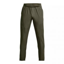 Spodnie dresowe męskie Under Armour UNSTOPPABLE TAPERED PANTS. Zielone szorty męskie Under Armour, m, bez wzorów, z dresówki. W wyprzedaży za 317.65 zł.