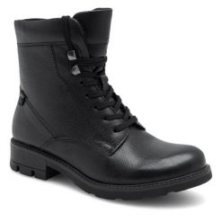 Trapery Go Soft. Czarne kozaki damskie GO SOFT. Za 169.99 zł.