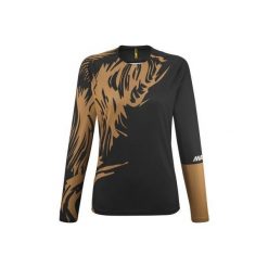 Damski jersey z długim rękawem Mavic Deemax. Czarne bluzy sportowe damskie MAVIC, bez wzorów, z jersey, bez kaptura, rowerowe. Za 355.50 zł.