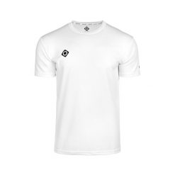 Koszulka techniczna oddychająca CREUS M V2 z technologią DRY i Hydrospeed. Białe koszulki sportowe męskie IZAS, m, bez wzorów, z materiału, bez kołnierzyka, bez ramiączek, na fitness i siłownię. Za 113.00 zł.