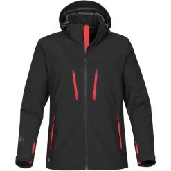 Męska Kurtka Softshell Patrol. Czarne kurtki męskie STORMTECH, m, bez wzorów, z materiału, z kapturem. Za 826.99 zł.