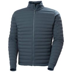 Kurtka puchowa Helly Hansen Alpha. Szare kurtki snowboardowe męskie Helly Hansen, l, bez wzorów, z puchu, bez kaptura, narciarskie. Za 1,123.00 zł.