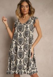 Czarna Boho Sukienka z Bawełny na Ramiączkach Ozdobiona Falbanką Testalaya. Czarne sukienki dla dziewczynek Renee, na lato, bez wzorów, z bawełny, boho, bez ramiączek, krótkie. Za 39.99 zł.