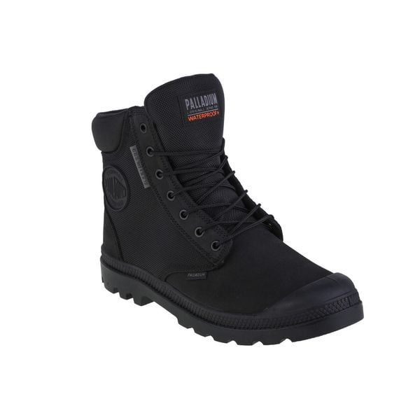 Buty sportowe Sneakersy unisex, Palladium Pampa Sc Wpn U-s. Czarne obuwie sportowe damskie Palladium, bez wzorów, trekkingowe. Za 742.00 zł.