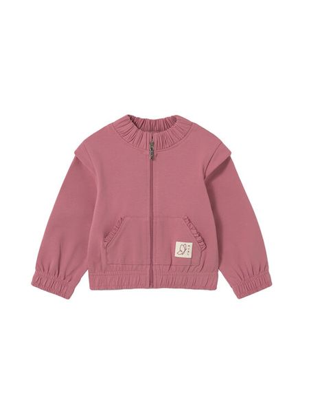 Mayoral Bluza 1462 Różowy Regular Fit. Czerwone bluzy dla dziewczynek Mayoral, bez wzorów, z bawełny, bez ramiączek, bez kaptura. Za 69.99 zł.