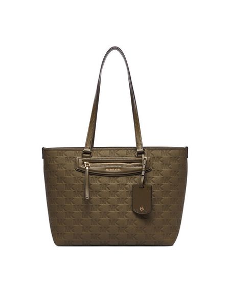MICHAEL Michael Kors Torebka 30S6GTVT6B Khaki. Brązowe torebki do ręki damskie MICHAEL Michael Kors, bez wzorów, bez dodatków. Za 1,209.00 zł.