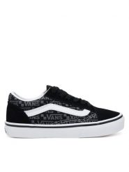 Vans Tenisówki Old Skool VN000CYVBLA1 Czarny. Czarne buty sportowe dziewczęce Vans, bez wzorów, z materiału, bez zapięcia. Za 169.99 zł.