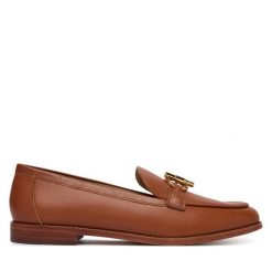 Loafersy LAUREN RALPH LAUREN. Brązowe mokasyny damskie Lauren Ralph Lauren. Za 989.99 zł.
