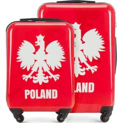 Zestaw walizek 56-3A-24S-WR. Białe walizki damskie Wittchen, z gumy. Za 518.94 zł.
