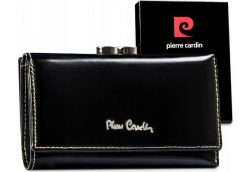 Portfel czarny Pierre Cardin [DH] 457 PSP520.2. Czarne portfele damskie Pierre Cardin, bez wzorów, ze skóry. Za 141.99 zł.