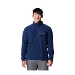 Bluza męska Columbia Fast Trek III. Niebieskie bluzy sportowe męskie Columbia, l, bez wzorów, bez kaptura, trekkingowe. Za 189.99 zł.