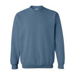 Bluza Rozpinana Z Grubej Mieszanki Dla Dorosłych Unisex. Niebieskie bluzy męskie Gildan, m, bez wzorów, bez kaptura. Za 64.99 zł.