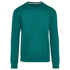 Bluza Unisex Dla Dorosłych Z Bawełny Ringspun Bez Metki. Zielone bluzy męskie SG, l, bez wzorów, z bawełny, bez kaptura. Za 93.99 zł.