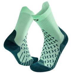 Skarpety trekkingowe kobieta Thermic Outdoor UltraCool Crew Lady wysokosc goleni. Zielone skarpety damskie THERM-IC, bez wzorów, z materiału. Za 116.00 zł.