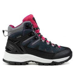 Buty damskie sportowe zimowe Icepeak WYNNE MS. Czarne obuwie sportowe damskie Icepeak, bez wzorów, z gumy, trekkingowe. Za 239.00 zł.