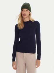 Robe di Kappa Sweter Emmy 64114YW Granatowy Regular Fit. Niebieskie swetry damskie Robe di Kappa, xs, bez wzorów, z wełny, bez kołnierzyka, bez ramiączek, bez kaptura. Za 269.99 zł.