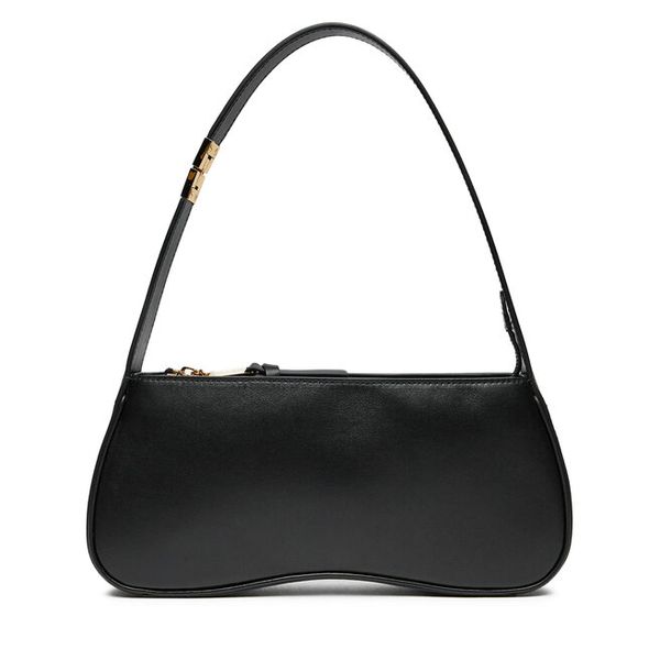 Torebka Elisabetta Franchi. Czarne torebki do ręki damskie Elisabetta Franchi, bez wzorów, klasyczne, bez dodatków. Za 1,869.00 zł.
