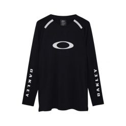 Dżersej z długim rękawem Oakley Maven Scrub Elite. Czarne bluzki z długim rękawem męskie Oakley, m, bez wzorów, z dżerseju, bez kołnierzyka. Za 401.00 zł.