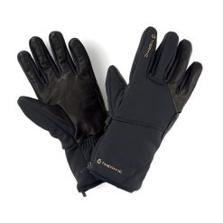 Rekawiczki narciarskie dla kobiet Therm-ic Ski Light Gloves oddychajaca. Czarne rękawiczki damskie THERM-IC, bez wzorów, z materiału, sportowe. Za 284.70 zł.