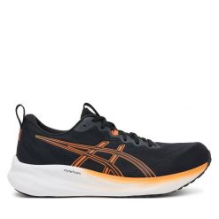 Buty do biegania Asics. Czarne buty sportowe męskie Asics, bez zapięcia, do biegania. Za 399.99 zł.