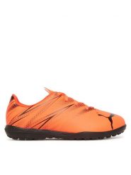 Puma Buty do piłki nożnej Attacanto Tt Jr 107481 14 Pomarańczowy. Brązowe buty sportowe chłopięce Puma, bez wzorów, ze skóry, bez zapięcia, do piłki nożnej. Za 159.99 zł.