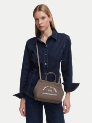 KARL LAGERFELD Torebka B2W50003 Brązowy. Brązowe torebki do ręki damskie KARL LAGERFELD, bez wzorów, z materiału, bez dodatków. Za 429.99 zł.