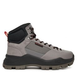 Trekkingi Tommy Jeans. Szare buty sportowe męskie Tommy Jeans, z jeansu, bez zapięcia, trekkingowe. Za 519.99 zł.