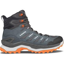 Buty trekkingowe męskie Lowa Innovo Mid Gtx. Brązowe trekkingi męskie Lowa, na zimę, za kostkę, trekkingowe. Za 899.65 zł.
