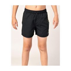 Spodenki surfingowe chłopięce Rip Curl Mama Volley 13'' Czarny. Czarne szorty dla chłopców Rip Curl, bez wzorów. Za 90.00 zł.