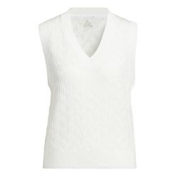 Bluza damska adidas Ultimate365 Tour. Białe bluzy damskie Adidas, l, bez wzorów, z bawełny, bez kaptura. Za 501.00 zł.
