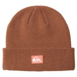 Czapka zimowa męska Quiksilver Performer Cuff 2. Brązowe czapki i kapelusze męskie Quiksilver, na zimę, z aplikacjami, klasyczne. Za 75.04 zł.