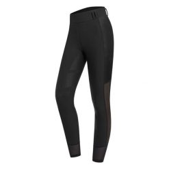 Damskie legginsy jeździeckie z pełną przyczepnością ELT Nina. Czarne legginsy damskie ELT, l, bez wzorów, z elastanu. Za 222.00 zł.