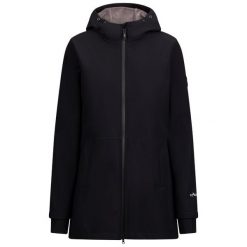 Dlx Priya - Damska kurtka softshell Dlx czarna. Czarne kurtki damskie DLX, xl, bez wzorów, z futra, z kapturem. Za 428.30 zł.