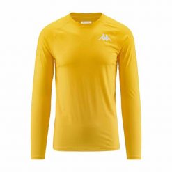 Bielizna Kappa Vurbat. Żółta buty sportowe męskie Kappa, bez zapięcia, na fitness i siłownię. Za 195.00 zł.