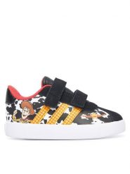 Adidas Sneakersy Adidas Pixar Toy Story Vl Court 3.0 Shoes Infants KI9177 Czarny. Czarne buty sportowe chłopięce Adidas, bez wzorów, ze skóry, bez zapięcia. Za 199.99 zł.