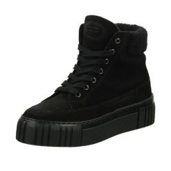 Buty damskie GANT Snowmont. Czarne obuwie sportowe damskie GANT, bez wzorów, z materiału, trekkingowe. Za 869.99 zł.