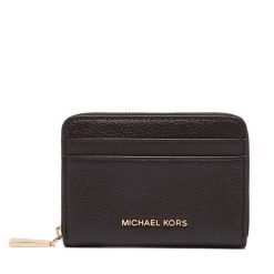 Portfel MICHAEL Michael Kors. Brązowe portfele damskie MICHAEL Michael Kors, bez wzorów. Za 519.99 zł.