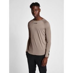 Koszulka z długim rękawem Hummel MT Bow. Szare koszulki sportowe męskie Hummel, m, bez wzorów, z poliesteru, bez kołnierzyka, bez ramiączek, do piłki ręcznej. Za 187.00 zł.