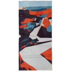 Bandana BUFF COOLNET UV® MESA FLINT. Żółte szaliki i chusty damskie Buff, bez wzorów. Za 83.99 zł.