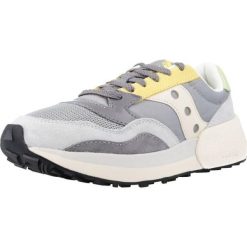Buty SAUCONY JAZZ NXT Szary. Szare obuwie sportowe damskie Saucony, bez wzorów, ze skóry, trekkingowe. Za 343.99 zł.