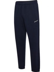 Hummel hmlCLUB spodnie dresowe luźny krój – NIGHT SKY. Niebieskie spodnie sportowe męskie Hummel, l, bez wzorów, z bawełny, na fitness i siłownię. Za 197.00 zł.