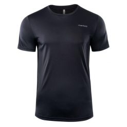 Koszulka Martes Bisic. Czarne koszulki sportowe męskie MARTES, bez wzorów, bez kołnierzyka, bez ramiączek, na fitness i siłownię. Za 60.30 zł.