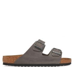 Klapki Birkenstock. Szare klapki męskie Birkenstock. Za 389.99 zł.