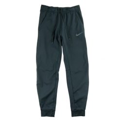 Second life - Nike spodnie dresowe męskie Therma-Fit - Stan bardzo dobry. Czarne spodnie sportowe męskie Nike, m, bez wzorów, z dresówki, do biegania. Za 106.46 zł.