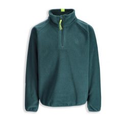 Polar narciarski chłopięcy bluza ze stójką Lemon Explore ZL6. Zielone bluzy dla chłopców LEMON explore, na zimę, z aplikacjami, z materiału, bez ramiączek, bez kaptura. Za 89.90 zł.