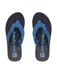 Quiksilver Japonki EO-DUNE CQ10036MMA Niebieski. Niebieskie klapki męskie Quiksilver, ze skóry. Za 109.99 zł.