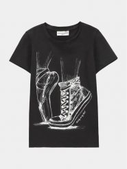 Coccodrillo T-Shirt WC4143209VGA Czarny Regular Fit. Czarne t-shirty i topy dla dziewczynek COCCODRILLO, bez wzorów, z bawełny, bez ramiączek. Za 29.99 zł.