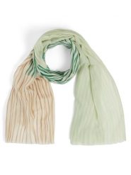 Soyaconcept® Szalik - SC-Canna Kobiety zielony|biały|beżowy, ONE SIZE. Białe szaliki i chusty damskie bez wzorów, eleganckie. Za 79.95 zł.