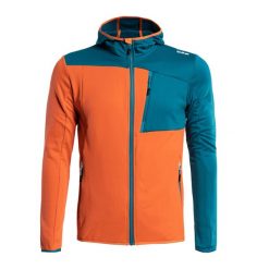 Polar z kapturem CMP. Brązowe bluzy męskie CMP, xl, bez wzorów, z polaru, z kapturem. Za 306.50 zł.
